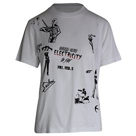 T-shirt MCQ Cobra Club in cotone Bianco Bianco