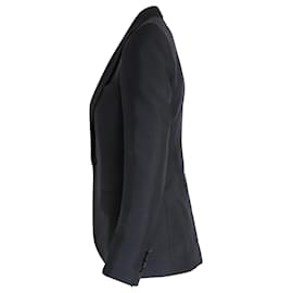 Dior-Dior Single-Breasted Blazer in Black Wool-Black