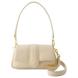 Jacquemus-The Bambimou Small Bag - Jacquemus - Leather - Light Beige-Beige