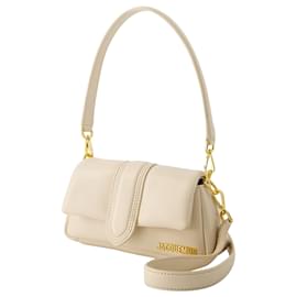 Jacquemus-The Bambimou Small Bag - Jacquemus - Leather - Light Beige-Beige