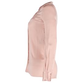 Tom Ford-Blusa con botones de seda rosa de Tom Ford-Rosa