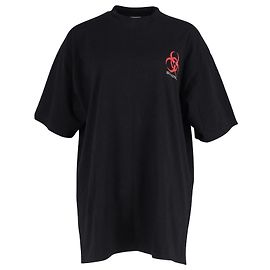 Vêtements Camiseta extragrande genéticamente modificada Vetements de algodón negro Negro
