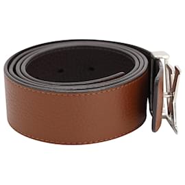 Louis Vuitton LV Circle 40mm reversible belt Grey Leather ref.479800 - Joli  Closet