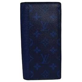 Louis Vuitton-Louis Vuitton Portefeuille Brazza-Blue