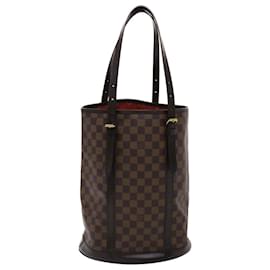 Louis Vuitton-LOUIS VUITTON Damier Ebene Bucket GM Shoulder Bag N42236 LV Auth 49014-Other