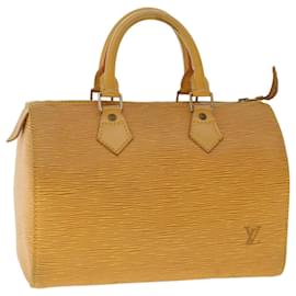 Louis Vuitton-Louis Vuitton Epi Speedy 25 Hand Bag Tassili Yellow M43019 LV Auth 48899-Other