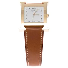 Hermès-HERMES Heure H Accessory in Gold Plated Golden - 101345-Golden