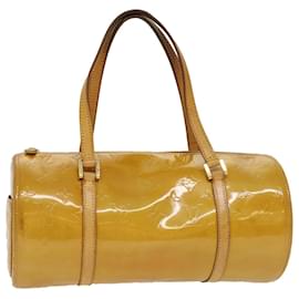 Louis Vuitton Vernis Beige Bedford Barrel Hand Bag