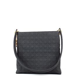 Dior - Vintage flat shopping bag Black