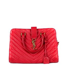 Saint Laurent - Borse Borsa con monogramma "Bo Cassandre" Rosso
