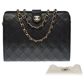 CHANEL Bag in Black Leather - 101330 Black