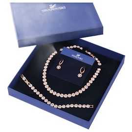 SWAROVSKI Parures Métal Doré