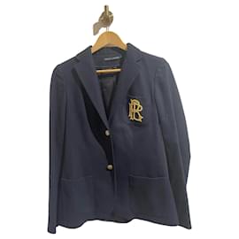 Ralph Lauren-RALPH LAUREN  Jackets T.US 6 WOOL-Blue
