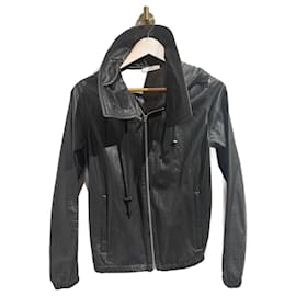 Céline-CELINE  Jackets T.fr 34 leather-Black