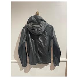 Céline-CELINE  Jackets T.fr 34 leather-Black