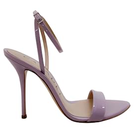 Casadei-Casadei Sandalias Tiffany de charol Wisteria-Púrpura