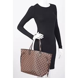 Louis Vuitton-Louis Vuitton Neverfull Damier Ebène Toile MM-Marron