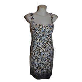 Vestido midi estampado Philosophy Di Alberta Ferretti de algodón Multicolor