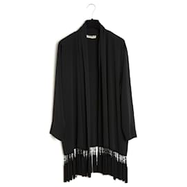 Autre Marque 2000S POLYESTER BLACK TASSELS Black