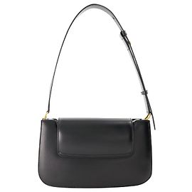 Borsa Paris Baguette - AMI Paris - Pelle - Nera Nero