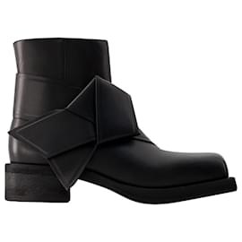 Acne-Musubi W Boots - Acne Studios - Leather - Black-Black