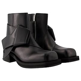 Acne-Musubi W Boots - Acne Studios - Leather - Black-Black