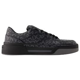 Dolce & Gabbana Baskets New Roma - Dolce&Gabbana - Cuir - Noir Noir