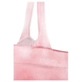 Dior-Dior Medium Book Tote Bag in Pink Leather-Pink