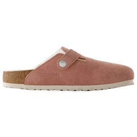 Boston Shearling Mules - Birkenstock - Lã - Argila Rosa Rosa