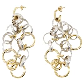 Isabel Marant-Sido Earrings - Isabel Marant - Brass - Silver/Gold-Silvery,Metallic