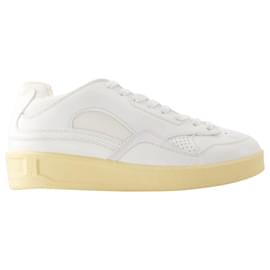 Jil Sander-Sneakers - Jil Sander - Leather - White-White