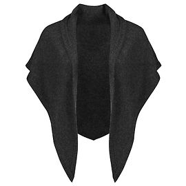 Totême Triangle Scarf - Toteme - Cashmere - Dark Grey Grey