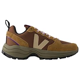 Veja-Venturi Sneakers - Veja - Alveomesh - Brown-Brown