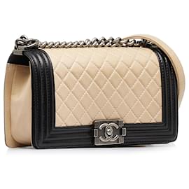 Chanel Boy Yen Wallet Quilted Diamond Black in Caviar with Gold-Tone - US