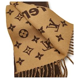 Louis Vuitton x Supreme Monogram Wool Scarf - Red Scarves