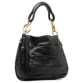 Dior-Dior Black Libertine Hobo Bag-Black