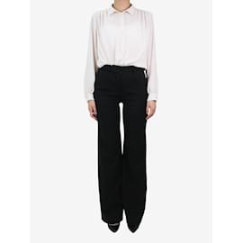 Joseph-Black wool pocket trousers - size FR 36-Black