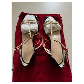 Christian Louboutin-Arnold-Black,Golden