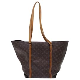 Louis Vuitton-LOUIS VUITTON Monogram Sac Shopping Tote Bag Vintage M51108 LV Auth rd5568-Monogram