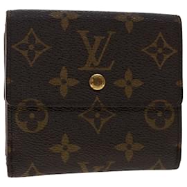 Louis Vuitton-LOUIS VUITTON Monogram Portefeuille Elise Wallet M61654 LV Auth 48835-Monogram
