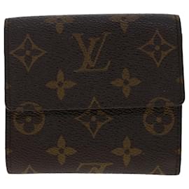 Louis Vuitton-LOUIS VUITTON Monogram Portefeuille Elise Wallet M61654 LV Auth 48835-Monogram