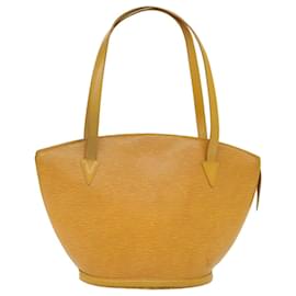 Louis Vuitton-LOUIS VUITTON Epi Saint Jacques Shopping Shoulder Bag Yellow M52269 auth 48966-Yellow