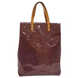 Louis Vuitton XL Red Monogram Vernis Reade GM Tote Bag Leather ref.587691 -  Joli Closet