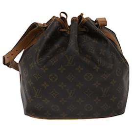 Louis Vuitton-LOUIS VUITTON Monogram Petit Noe Shoulder Bag M42226 LV Auth rd5590-Monogram