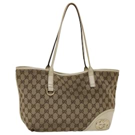 Auth GUCCI Boutique Line 550763 Clear Yellow Multi Vinyl Leather