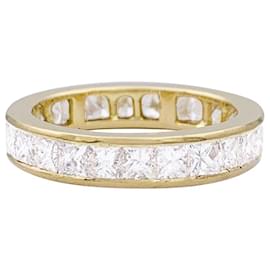 inconnue-Wedding ring full circle princess diamonds.-Other