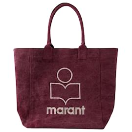 Isabel Marant-Yenky Gb Tote bag - Isabel Marant - Cotton - Purple-Purple