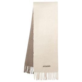 Moisson Scarf - Jacquemus - Wool - Beige Brown Beige