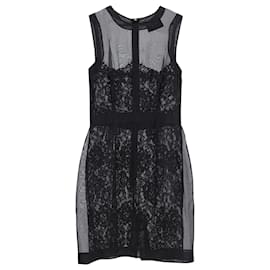 Dolce & Gabbana-Dolce & Gabbana Lace Dress in Black Polyamide-Black