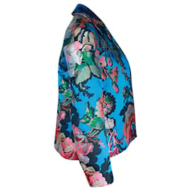 Dries Van Noten-Dries Van Noten Ruberta Blazer Jacket in Floral Print Polyester-Other